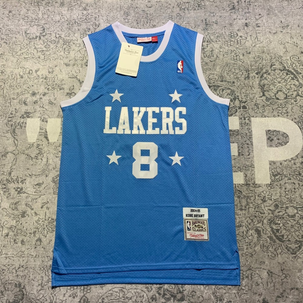 Mitchell & Ness Kobe Bryant Lakers Jersey Men L Blue NWT 2004-05 Hardwood Classi